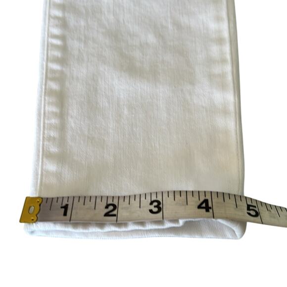 CITIZENS OF HUMANITY ROCKET ANKLE MID RISE SKINNY JEANS WHITE - Size 26 WOMAN - Picture 9 of 9